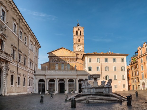 SAINTE MARIE DE TRASTEVERE A ROME