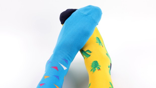 chaussettes dépareillées Trisomie 21