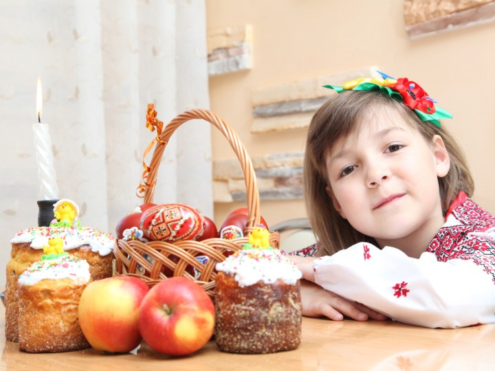 easter Ukrainian girl orthodox
