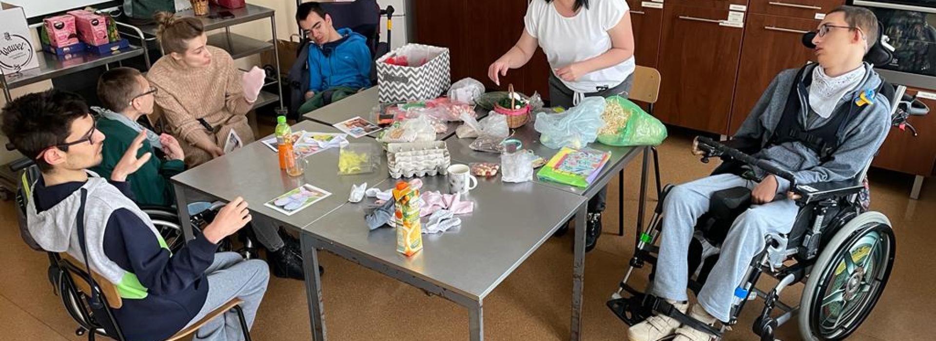Familles ukrainiennes avec enfant handicapé