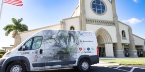 Sainte Bernadette en Amérique !