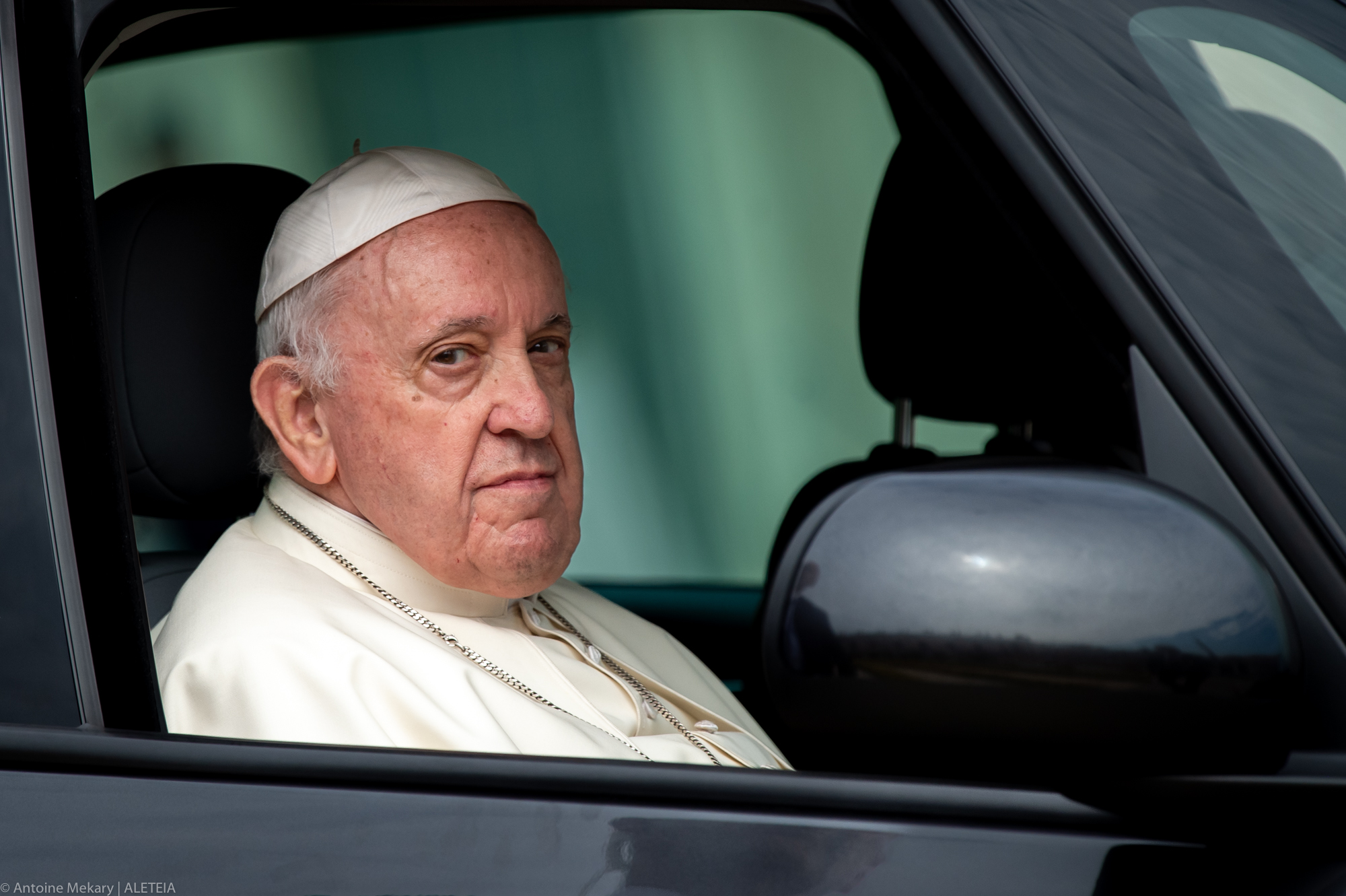 « Ça me fait mal de me tenir debout », confie le pape François VATICAN-POPE-audience-Antoine-Mekary-ALETEIA-AM_0868