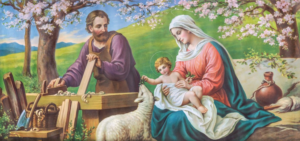 Saint - 19 mars : Saint Josepg, le père adoptif de Jésus Shutterstock_2014157855