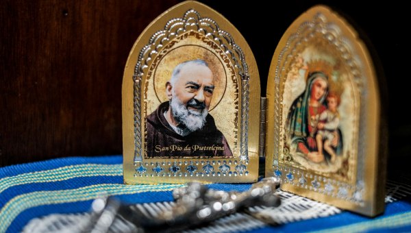 ojciec Pio i Matka Boża