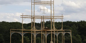 Chambord 2022 : ce mât qui a résisté aux intempéries