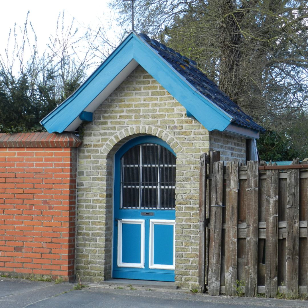 Chapelle de village à Herzeele.