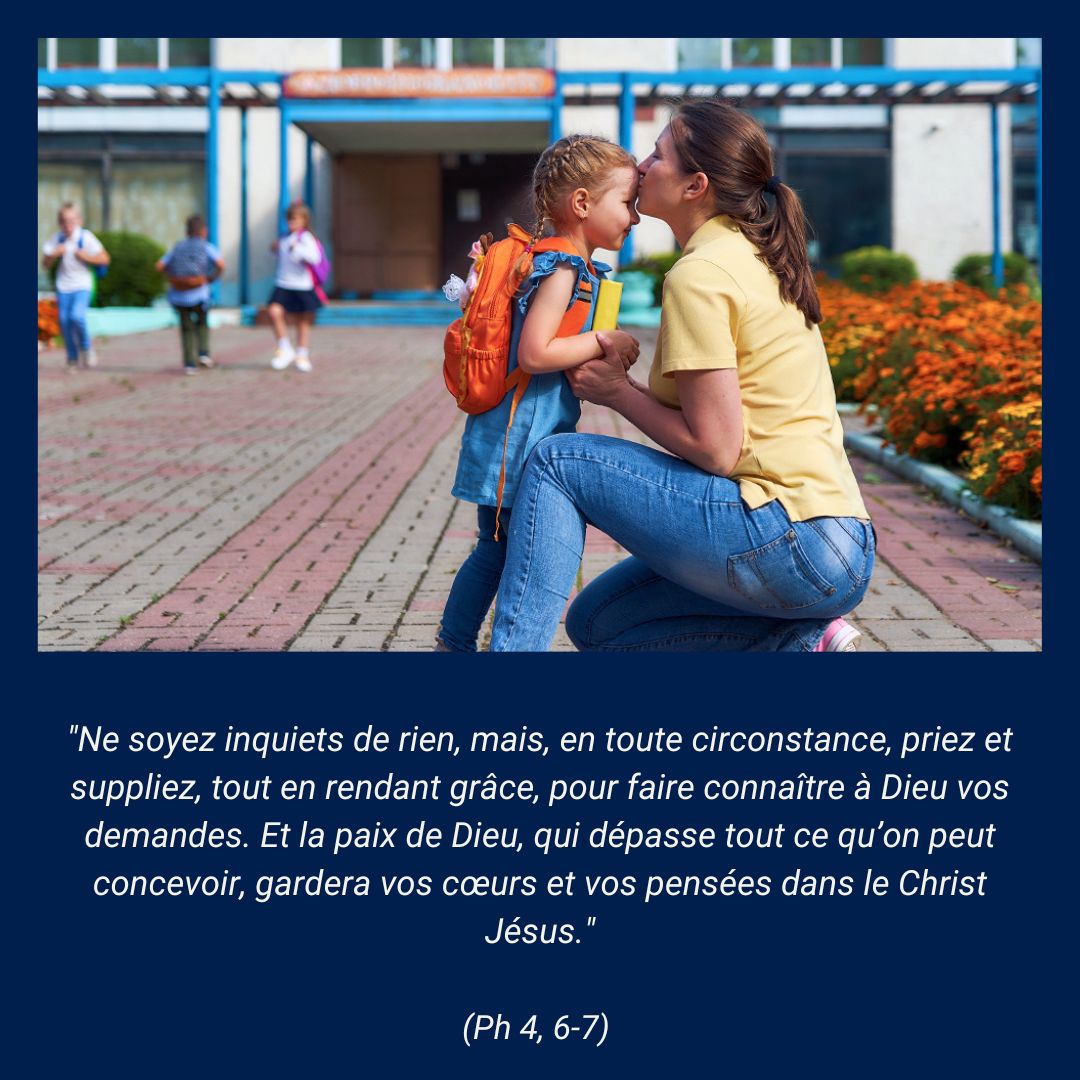 Dix versets bibliques pour les parents qui envoient leur enfant pour la première fois à l&rsquo;école