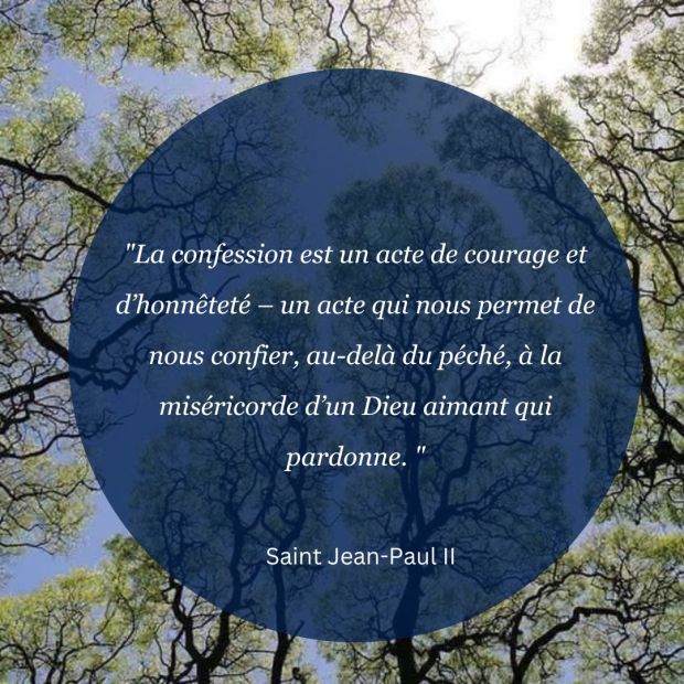 Douze pensées lumineuses des grands saints sur la confession