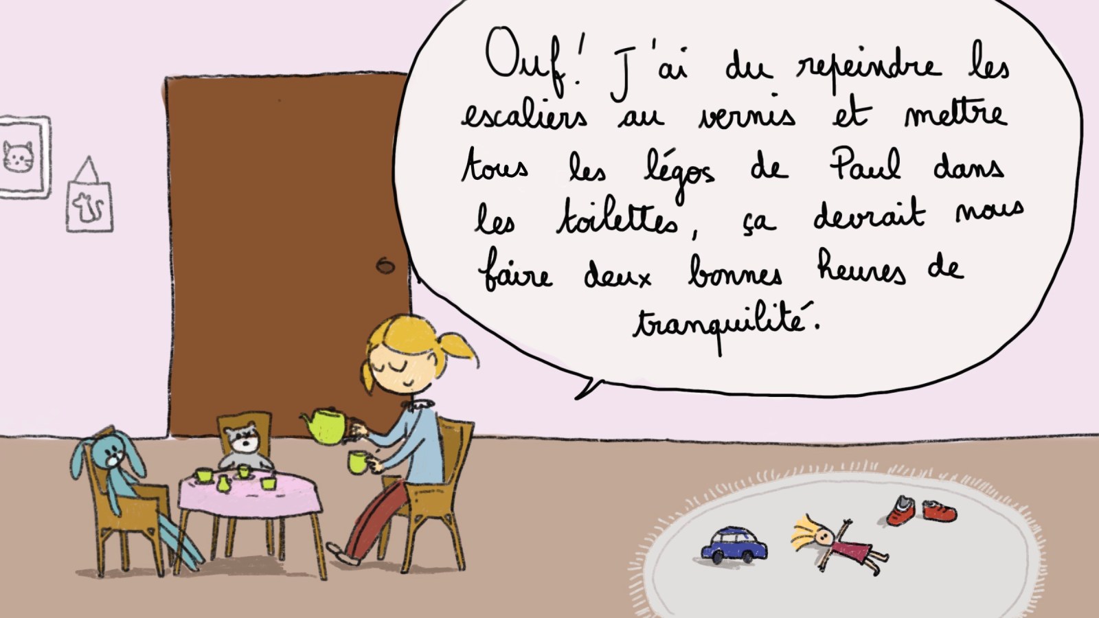 File dans ta chambre