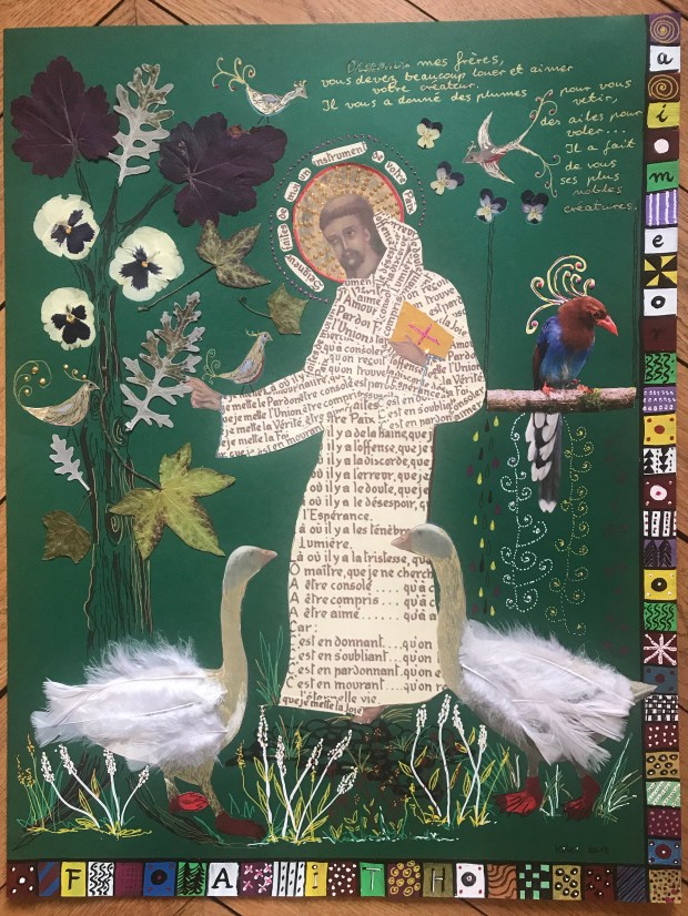 Krystyna Dwernicka collage