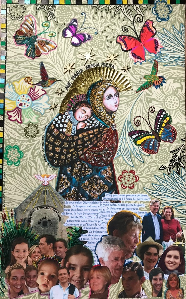 Krystyna Dwernicka collage