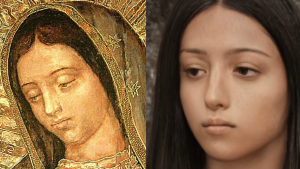 Rosto de Nossa Senhora de Guadalupe