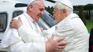 spotkania papieża Franciszka i Benedykta XVI