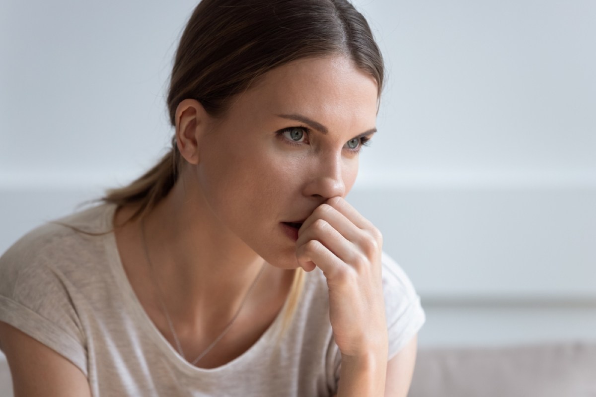 worried woman