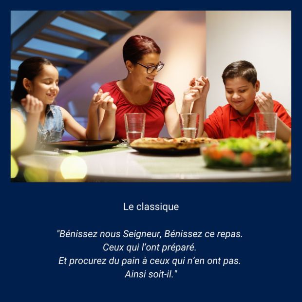 Dix courts bénédicités pour toutes les occasions