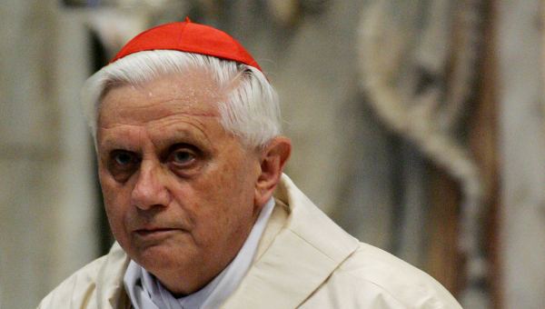 German Cardinal Joseph Ratzinger