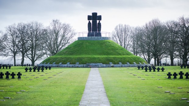 Cimetière en Normandie