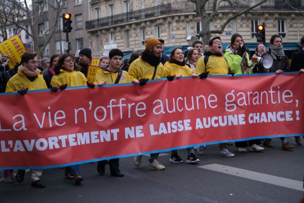 Reportage à la Marche pour la Vie 2023