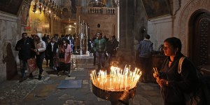Une messe extraordinaire célébrée pour Benoît XVI sur le tombeau du Christ