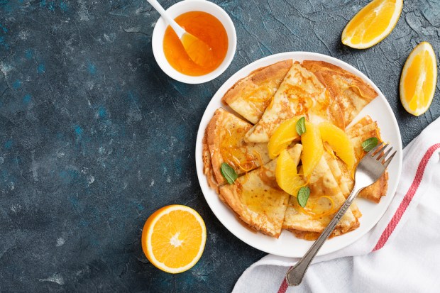 crepe oranges