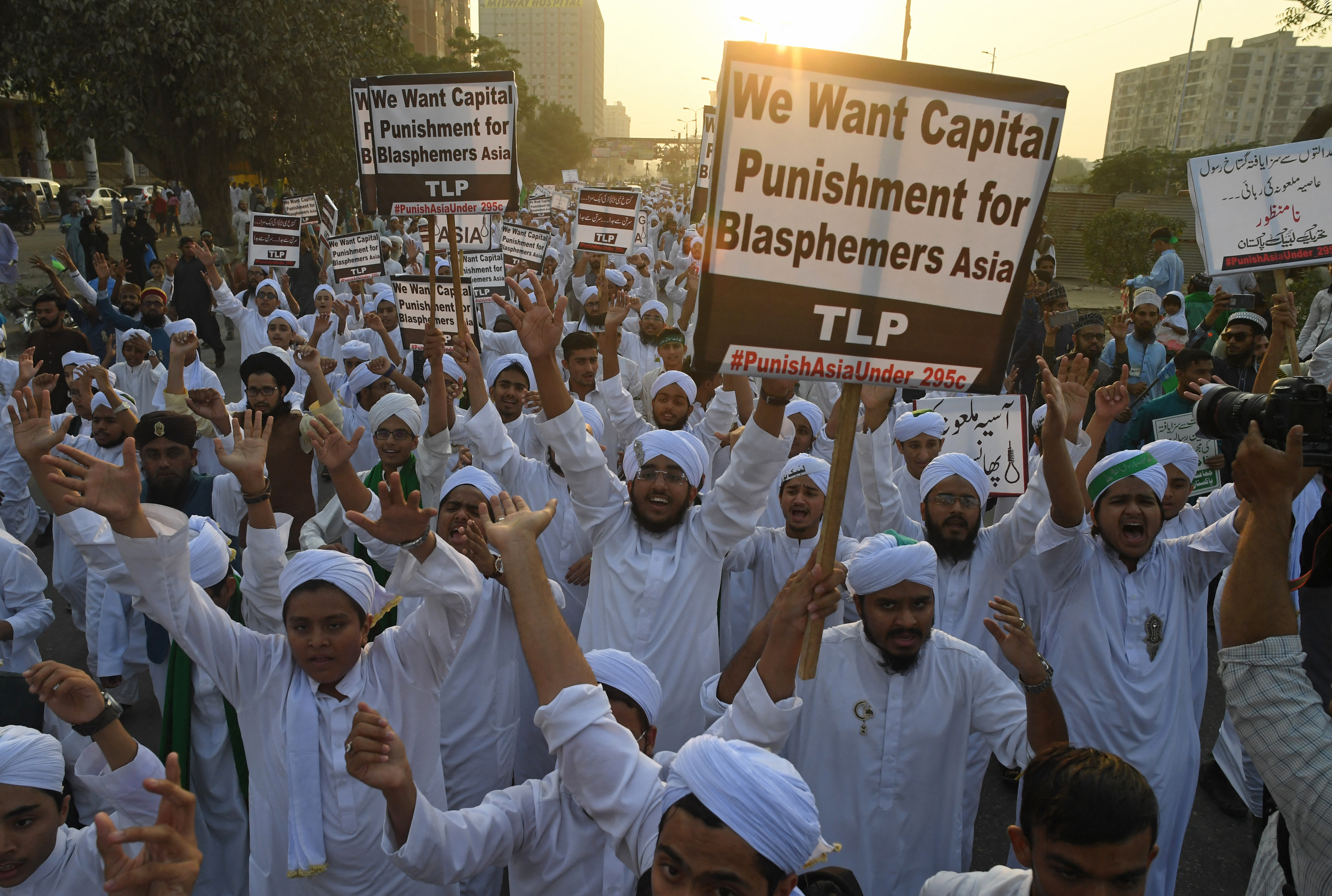 Pakistan protest in favor of Blasphemy laws