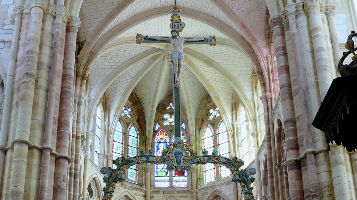 [EN IMAGES] Quelques splendides poutres de gloire dans les églises de France