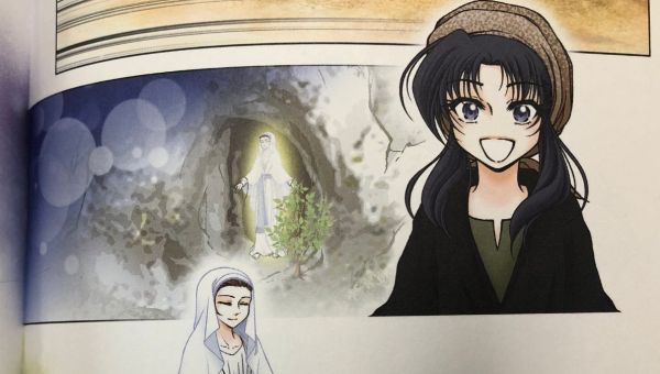 Sainte Bernadette de Lourdes Manga