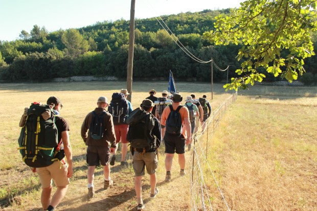 Pèlerinage des pères de famille à Cotignac