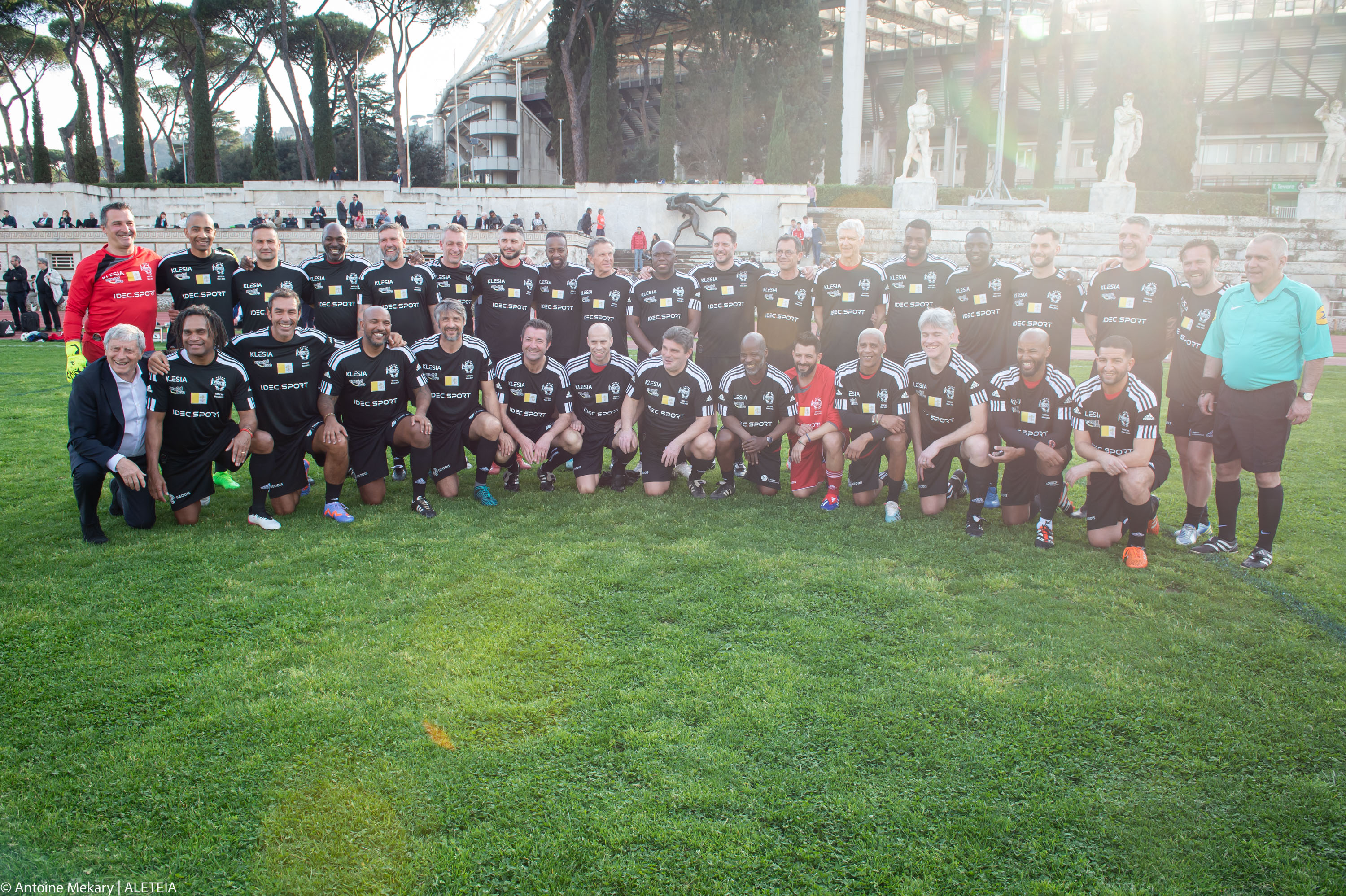 Le Variétés Club de France au Vatican