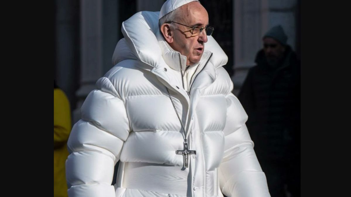 Pape François, Manteau, Intelligence artificielle