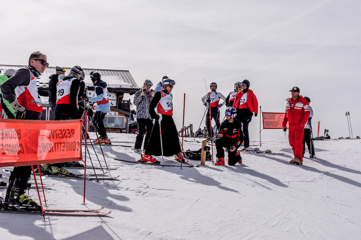 Challenge Delavay : quand les curés font du ski !