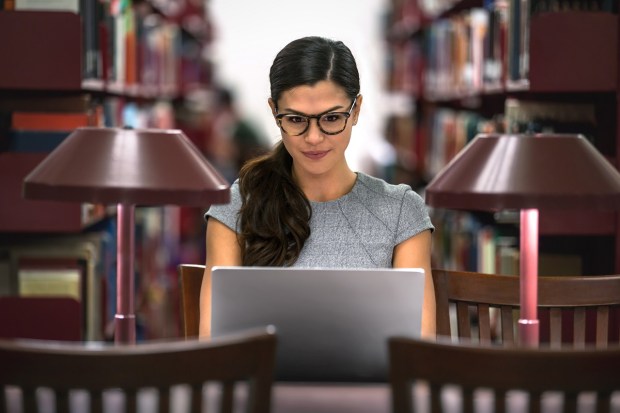 Woman law school study