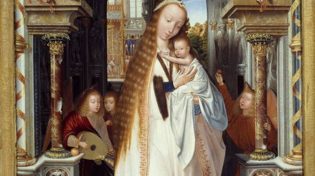 Vierge Marie, Vierge à l'enfant, tableau, peinture