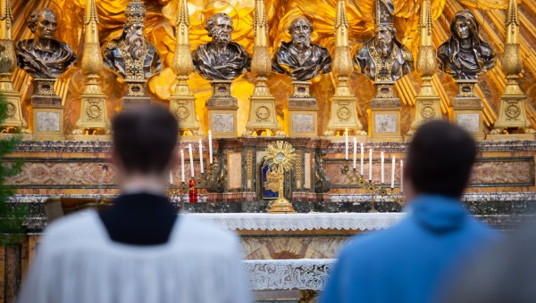 Eucharistic Adoration for Life - Church of Santa Maria in Portico in Campitelli