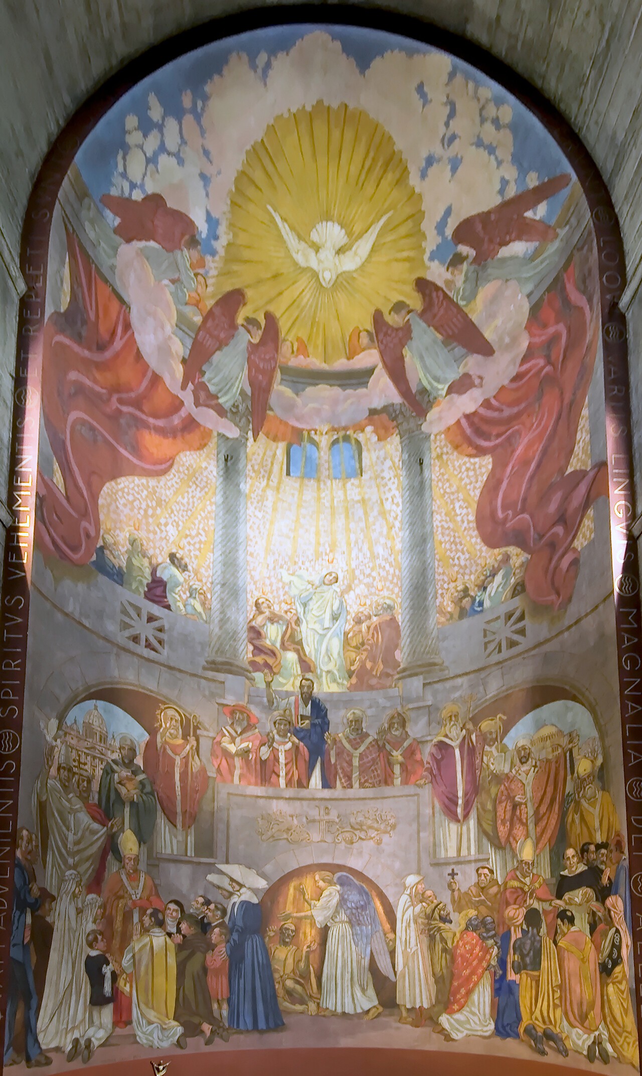 La Pentecôte de l'Église du SaintEsprit à Paris