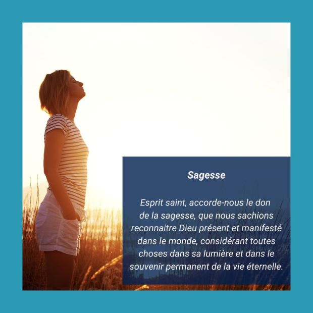 Sept oraisons pour demander le renouvellement des dons du Saint-Esprit