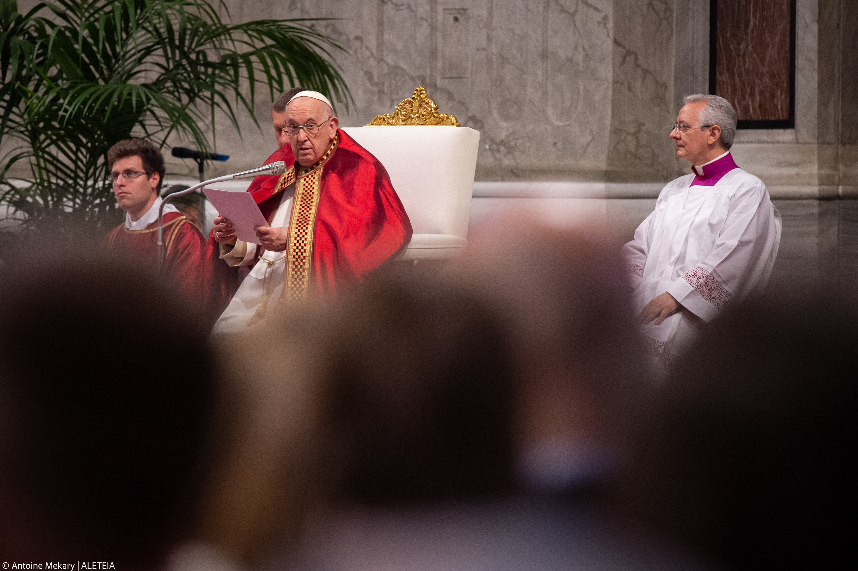 Pope Francis celebrates Pentecost mass on May 28 2023