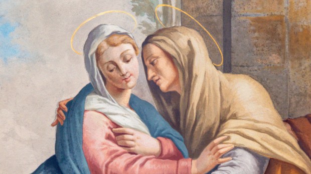 Maryja przybywa do Elżbiety