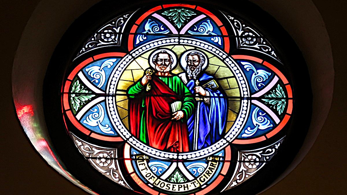 Saints Pierre et Paul — Vitrail