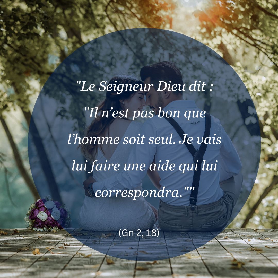 Des citations bibliques inspirantes pour les fiancés