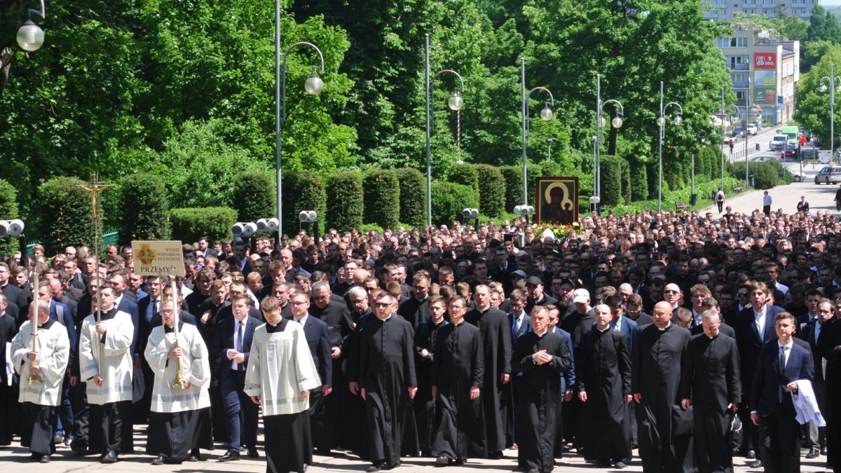 Pielgrzymka seminarzystów na Jasną Górę