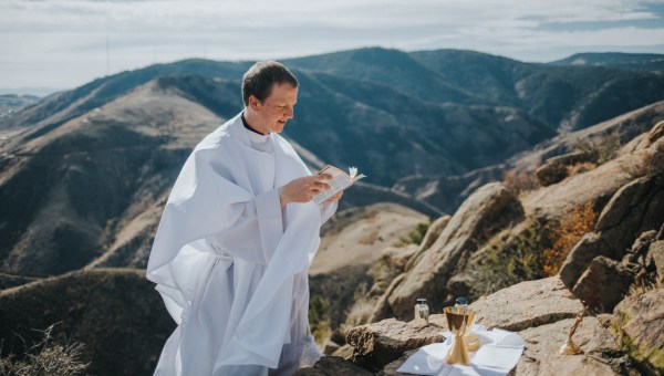 Msza na górskim szlaku