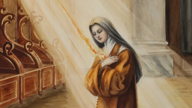 Saviez-vous que sainte Thérèse de l’Enfant Jésus s’endormait régulièrement quand elle priait ? Swieta-teresa-z-lisieux