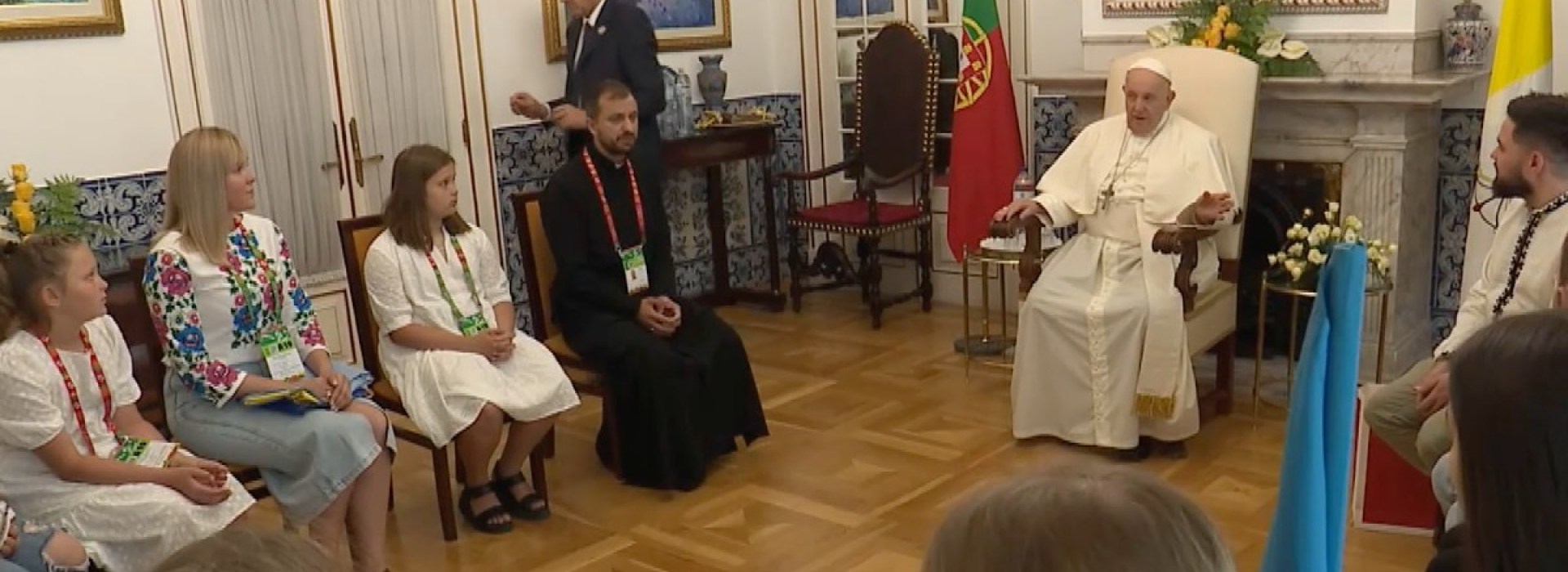FRANCIS-UKRAINE-JMJ