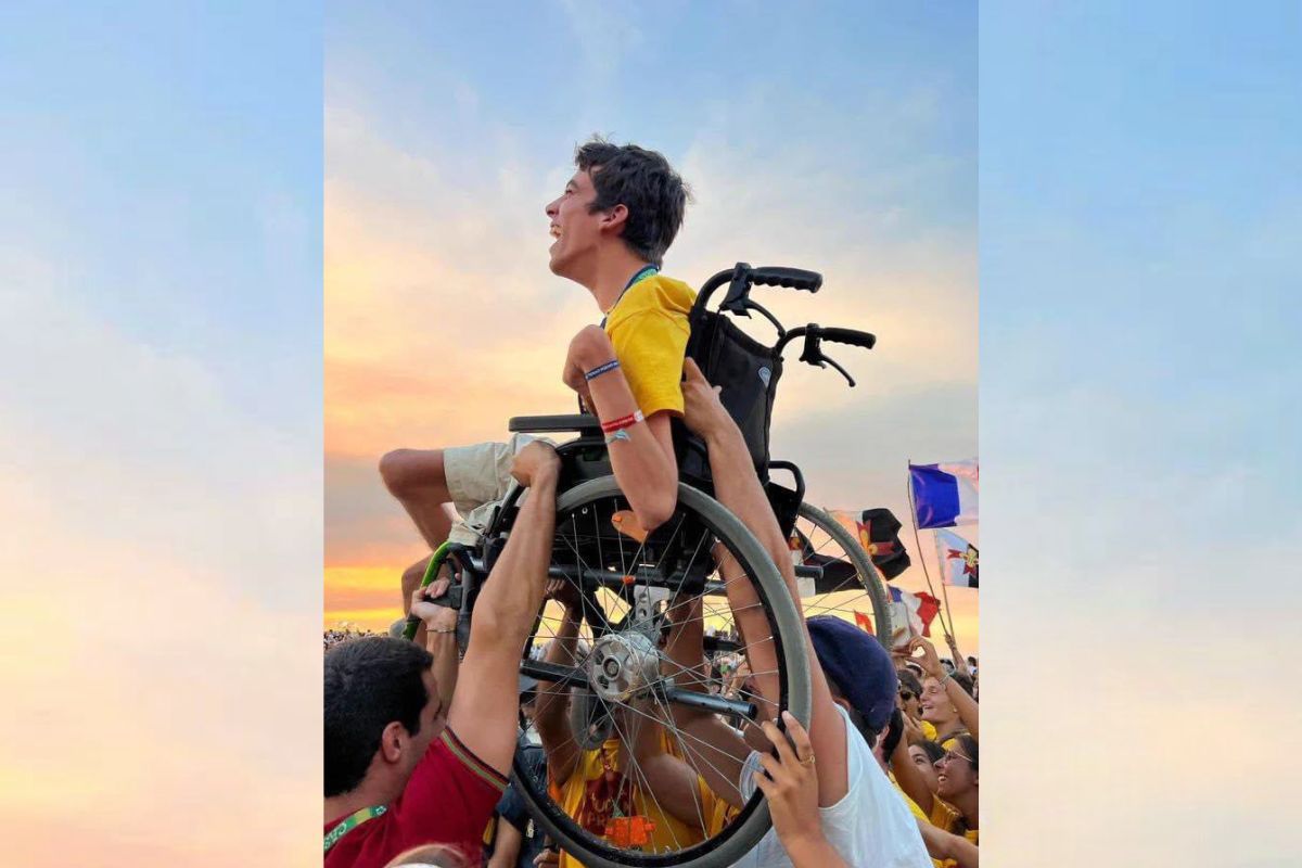JMJ fauteuil roulant Lisbonne Handicap