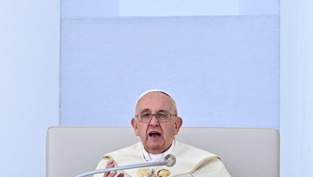 Pope Francis celebrates the closing mass of the World Youth Days