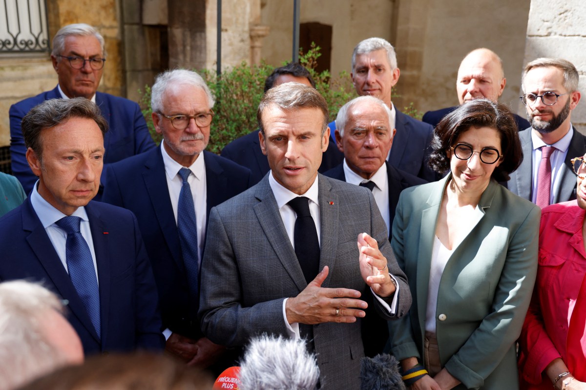 Emmanuel Macron Stéphane Bern Patrimoine églises