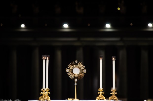 Eucharistic Adoration prayer St Peter's Square