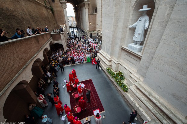 mass in St. Peter's Basilica on the occasion of the unveiling of the statue of St. Andrew Kim Tae-gon, the first Korean-born Catholic priest