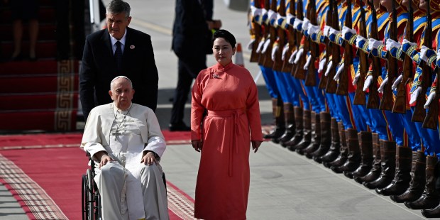 Le voyage du pape François en Mongolie
